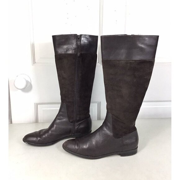 Calvin Klein Shoes - Calvin Klein Classic Leather Boots Womens 7